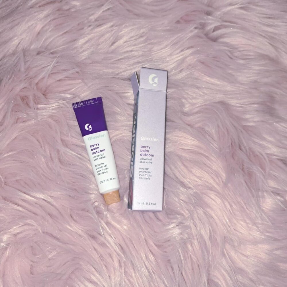 Glossier Berry Balm Dotcom